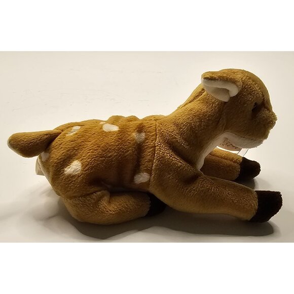 Ty Beanie Babies Whisper Deer 1998 Collectible Plush Toy 7" Fawn Baby - Picture 4 of 11
